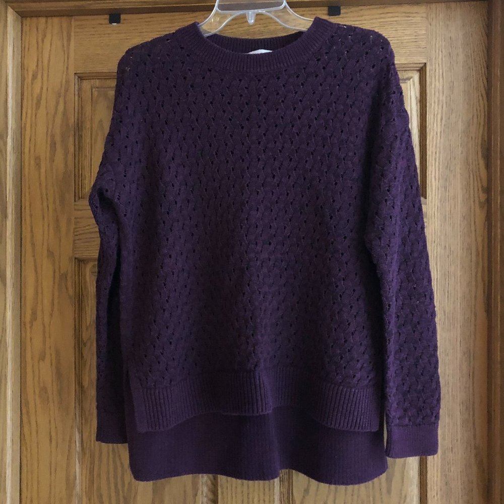 Loft Crew Neck Sweater, Size Large